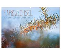 Farbwechsel - Die Farben der vier Jahreszeiten (Wandkalender 2026 DIN A2 quer), CALVENDO Monatskalender: Für Naturliebhaber und Fotofreunde, die Natur im Wandel der Jahreszeiten.
