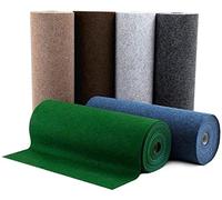 Farbwunder - Tapis de gazon artificiel pour balcon, terrasse et loisirs, robuste et résistant aux intempéries, tapis d'extérieur, bleu, 100 x 200 cm
