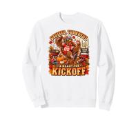 Farci Reconnaissant prêt pour Le Coup d'envoi du Football Sweatshirt