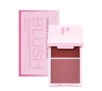 Fard à joues crème et poudre 2 en 1 pour créer un maquillage dimensionnel et tendance des joues pour une application lisse