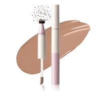 Fard à joues en poudre lisse offrant une finition naturelle sans défaut, application rapide, usage quotidien, double tête