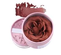 Fard à Joues Nuance Rose | Effet 3D Rose Naturelle | 3.5g Contour Lumière Texture Pétale Douce Maquillage Nu Pigmenté Visage Jour Nuit Voyage Événements
