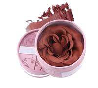 Fard à Joues Nuance Rose - Motif Pétales 3D Format Voyage,Crème Contour & Highlighter 3.5g Parfumée Naturel Teint Nu pour Voyage, Mariage et Saisons