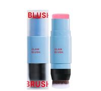 Fard à Joues Stick - Fard À Paupières Et Blush Crémeux - Double Embouts Hydratant Couleur Instantanée - Idéal pour Usage Quotidien et Voyage