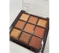 Fard à paupière composée de teintes hautement pigmentées. Couleurs mattes et pailletées pour tous vos styles. Tenue longues durée. Palettes multicolore, toutes couleurs pour les yeux. (9 marron)