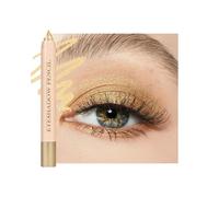 Fard a Paupiere Stick Paillette, Longue Durée Imperméable, Or Bâton Ombre a Paupiere, Smooth Texture Crayon Fards à Paupières Crème, Hight Pigmenté Facile à Utiliser, Maquillage Femme Les Yeux-04