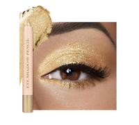 Fard a Paupiere Stick Paillette, Waterproof Ombre à Paupières Crème Doré | Longue Durée Crayon Fard a Paupiere, Haute Pigmentation, Texture Crémeuse, Diamant Shimmer Maquillage Yeux, Facile à Utiliser