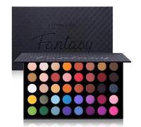 Fard à Paupières 40 Couleurs Hautement Pigmentées, Palette Maquillage Yeux Longue Durée, Palettes de Maquillage Shimmer Matte