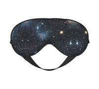 Fard à paupières Constellation Star Clusters Galaxies super doux et confortable avec sangle réglable zéro pression oculaire