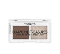 Fard à paupières - Diamond Treasures n°010 Hazel Spark - Crème-poudre - Fini mat & scintillant - Marron