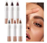 Fard À Paupières En Bâton Pour Femmes | Crayon Crème Maquillage pour les Yeux,Maquillage 6 Couleurs Crayon Cosmétique Voyage Été Noces Soirée Résistant à l'Eau