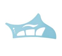 Fard à paupières ligne de lèvres eye-liner outil auxiliaire tampons de protection de fard à paupières en silicone pour le maquillage des yeux et prévenir les résidus de maquillage aide fard à en