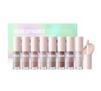 Fard À Paupières Liquide Mat - Ensemble De Fards À Paupières Liquides, Hautement Pigmentés, Imperméables, 8 Couleurs Neutres, Cosmétiques Pour Filles, Femmes, Rendez-vous, Fête, Halloween, Maquillage