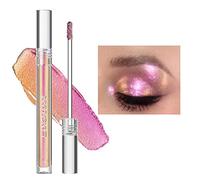 Fard à paupières liquide multichrome, caméléon métallique scintillant métallique, ombres à paupières liquides lumineuses colorées, étincelle, fard à paupières longue (GX002)