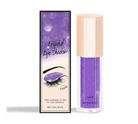 Fard À Paupières Liquide Scintillant - Facile À Appliquer, Maquillage Délicat for Les Yeux, Répartition Uniforme Des Reflets, Capte La Lumière(Purple,2pcs)