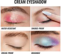 Fard À Paupières Mat Blanc Imperméable Apprêt À Paupières Texture Fine Dure 16 Heures + Séchage Rapide Surface Mate Résistante Aux Frottements Végétalien 06 G (Cm10) Crème Laiteuse