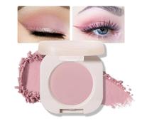 Fard à paupières mat unique, nude mat, fard à paupières rose mat, poudre de fard à paupières unique, poudre compacte neutre, talc végétalien, parabène et sans expérimentation animale