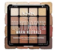 NYX Professional Makeup Palette de Fards à Paupières Ultimate Shadow, 16 couleurs, Finition Intense et Longue Durée, Formule Vegan Sans Ingrédients d'Origine Animale ou Dérivé, Warm Neutrals