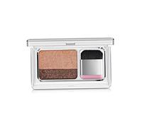 Fard à paupières paresseux Double couleurs paillettes, fard à paupières imperméable longue durée, teinte chameau perlée pour maquillage débutant