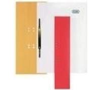 Farde à oeillets ELBA DIN A4 carton manila, 250 g-qm, chamois 6 et 8 cm de perforation, agrafage commercial ou officiel