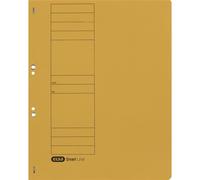 Farde à oeillets ELBA en carton jaune avec couverture avant pleine (50 fardes)