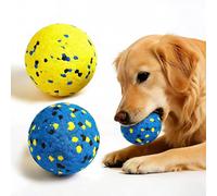 FARDEER Balles Indestructibles pour Chiens， Jouet Interactif, Inodores et Inoffensifs - pour Moyens et Grands Chiens-2 Pcs