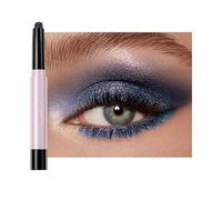 Fards à Paupières Creme Avec pinceau, Greatlizard 6 Couleurs Pailleté Fard à PaupièRes BâTons, Waterproof Glitter Eyeshadow Stick, Longue Durée Lisse Douce Eyeshadow Crayons (#10(Pearlescent))