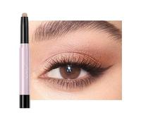Fards à Paupières Creme Avec pinceau, Greatlizard 6 Couleurs Pailleté Fard à PaupièRes BâTons, Waterproof Glitter Eyeshadow Stick, Longue Durée Lisse Douce Eyeshadow Crayons (#1(Matte))
