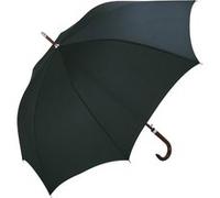Fare - Parapluie automatique golf 120 cm poignee canne bois - 7350 - noir Noir G