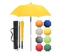 FARE Parapluie de voyage Travelmate Camper - Léger et compact, protection UV UPF50+, idéal pour les voyages, la plage, l'extérieur et le camping - Utilisable comme parapluie, 147 cm diamètre