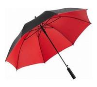 Fare - Parapluie standard 2 couleurs double face - FP1159 - noir - rouge Noir G