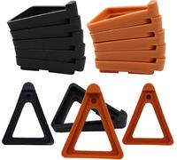 FAREASTSHOP Lot de 24 pieds de pot de fleurs pour plantes en pot extérieur Support de pot de fleurs avec drainage pour pots de fleurs extérieurs pour intérieur et extérieur