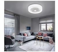 Farelek AIR-LIGHT CROWN Ventilateur de plafond blanc Ø40cm 95W avec couronne d'éclairage LED