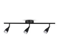 Faretto LED V-TAC VT-813 Mur Noir 13.5W Applique à Lampe Chaleureuse