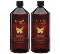 FARFALA Savon pour les mains liquide Mandarine Carpe diem 2x1000 ml
