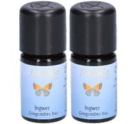 Farfalla AromaCare Huile Essentielle | Gingembre 2x5 ml