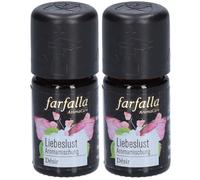 farfalla Aromamour, Synergie d'huiles essentielles Désir Huile 2x5 ml