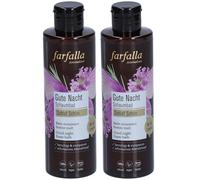 FARFALLA Bain moussant Bonne nuit Liquide 2x200 ml