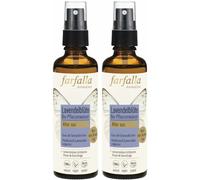 farfalla BeautyCare Eau végétale bio à la fleur de lavande Spray 2x75 ml