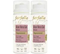 farfalla Deluxe Gel pour le visage Aloe Vera Gel(S) 2x50 ml