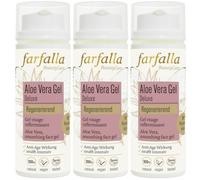 farfalla Deluxe Gel pour le visage Aloe Vera Gel(S) 3x50 ml