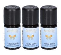 FARFALLA Extrait de vanille bio Huile essentielle 3x5 ml