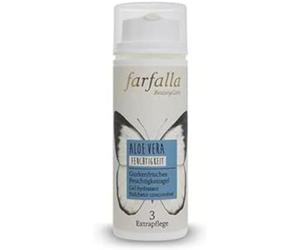 farfalla Fluide hydratant à l'aloe vera frais au concombre - 100% cosmétique naturel certifié (1 x 50 ml)