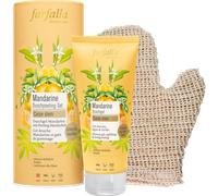farfalla Gel Douche Mandarine + Gant de Gommage - 1 kit