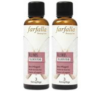 farfalla Huile corporelle au ricin bio capillaire Régénération 2x75 ml