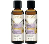 FARFALLA Huile d'Amande douce bio Pour La Peau 2x75 ml