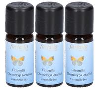FARFALLA Huile essentielle Citronnelle 3x10 ml