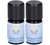 FARFALLA Huile essentielle Géranium rosat Bourbon Grand Cru 2x5 ml