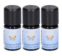 FARFALLA Huile essentielle Géranium rosat Bourbon Grand Cru 3x5 ml