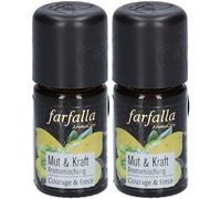 FARFALLA Huile essentielle Joie de vivre Courage & force 2x5 ml